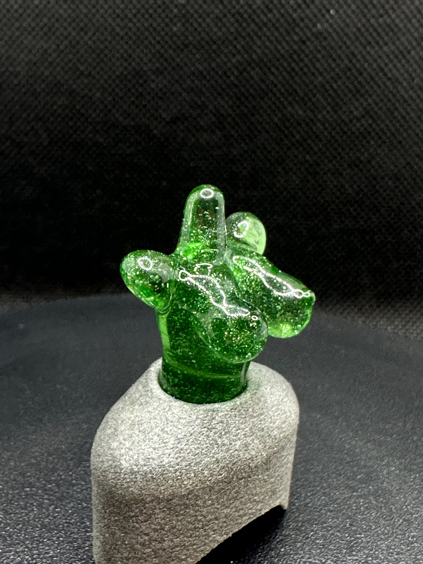 Translucent Green Bust